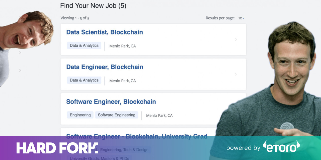 photo of Facebook is hiring engineers and researchers for its blockchain team image