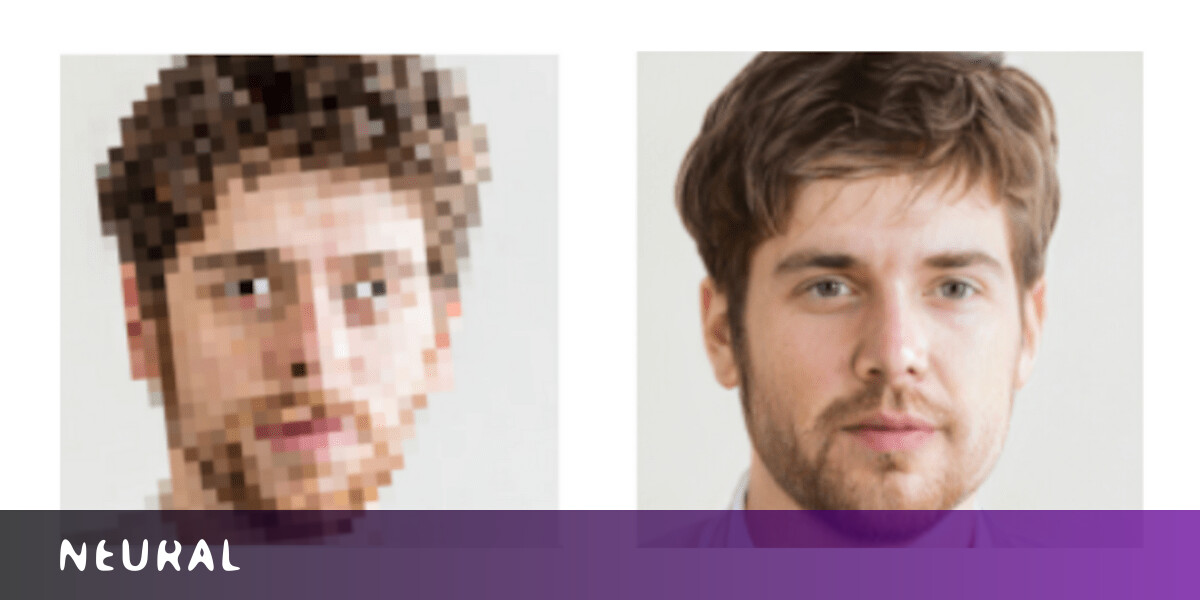 This AI turns your blurry photos into creepy HD faces
