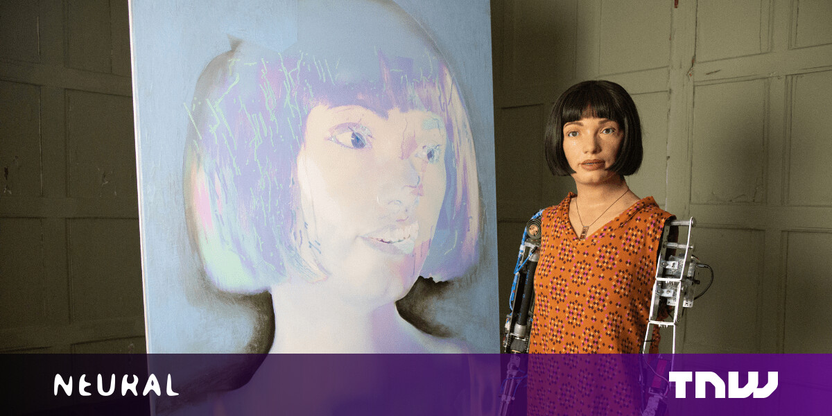 photo of Robot artist gets its first major exhibition — but is it truly creative? image
