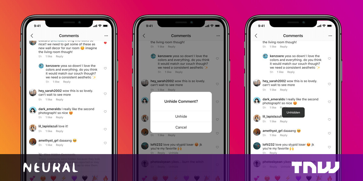 #Instagram will automatically hide offensive comments on your posts using AI #Instagram will automatically hide offensive comments on your posts using AI