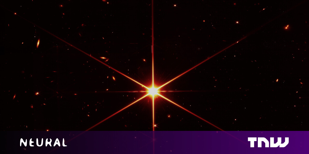 O telescópio James Webb tirou uma imagem incrível de uma estrela O telescópio James Webb tirou uma imagem incrível de uma estrela