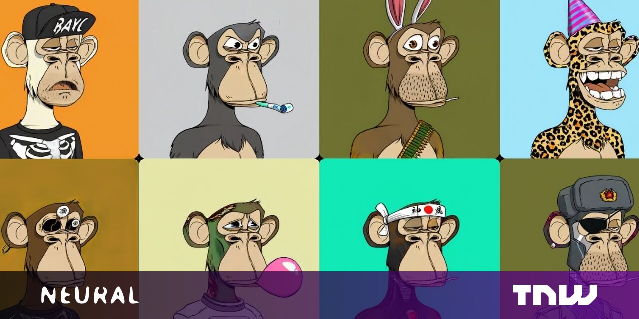 Essa IA gera macacos entediados que são únicos, gratuitos e fungíveis Essa IA gera macacos entediados que são únicos, gratuitos e fungíveis