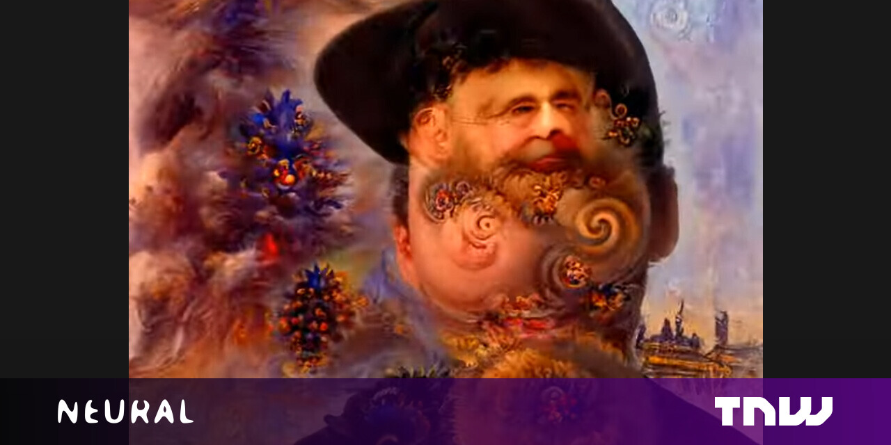 #Watching this AI-assisted art video is like tripping on acid in the Matrix