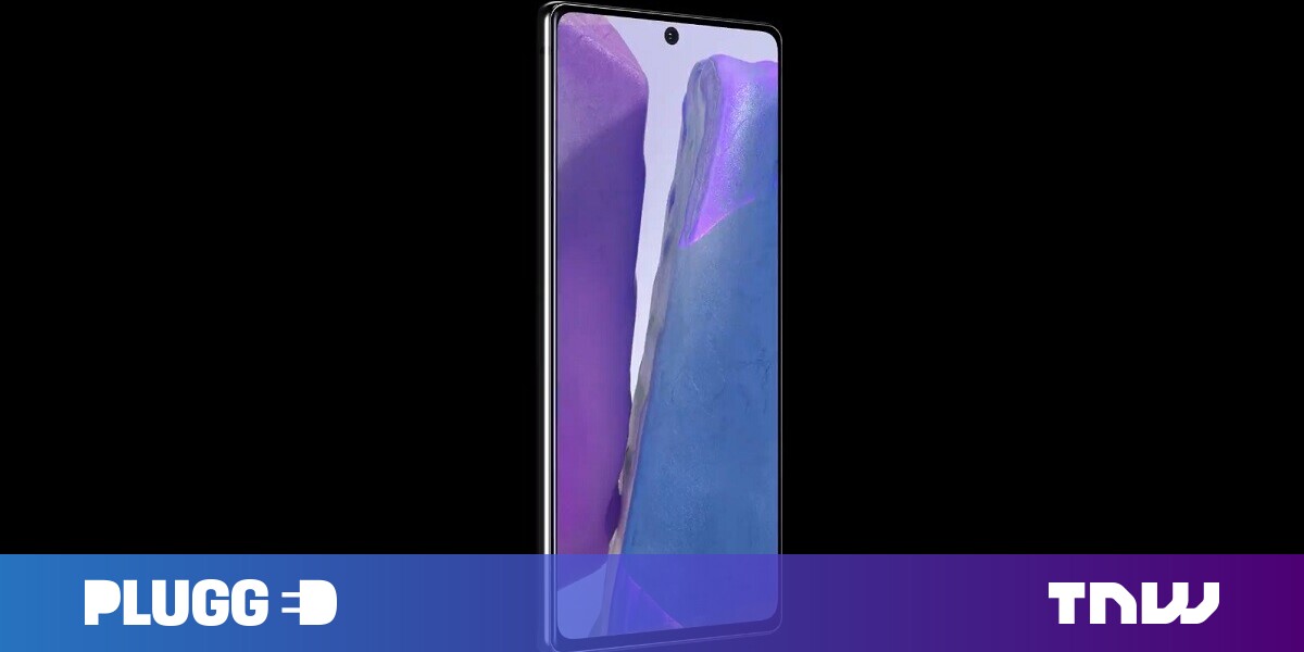 New leak shows off Samsung Galaxy Note 20 in glorious render New leak shows off Samsung Galaxy Note 20 in glorious render