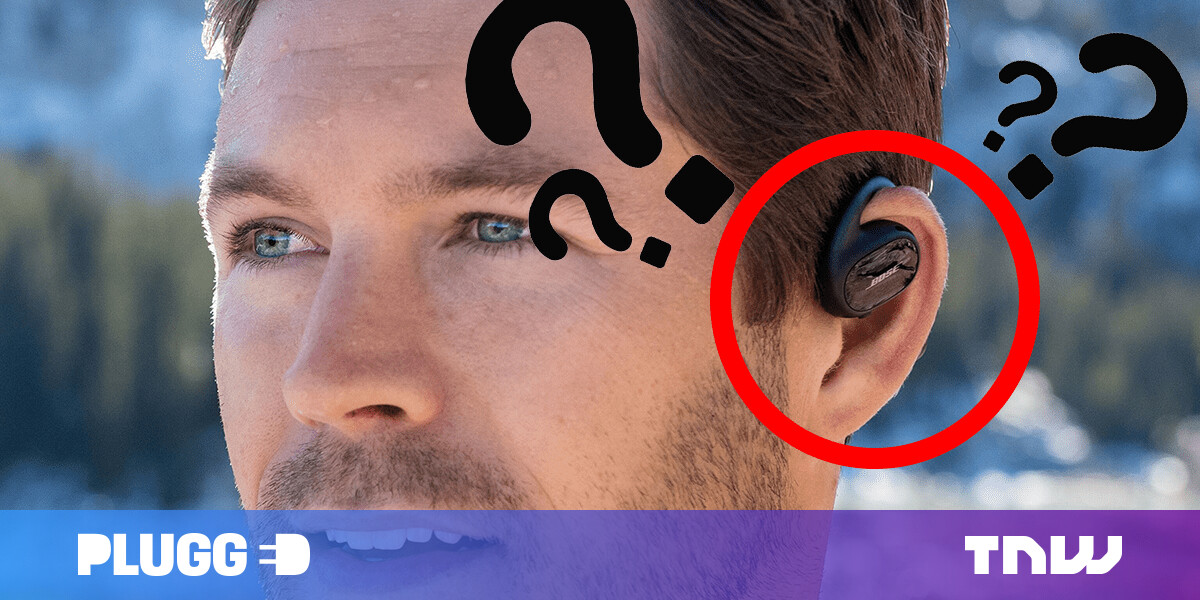 photo of Bose’s new earbuds sit… above your gaping sound holes? image