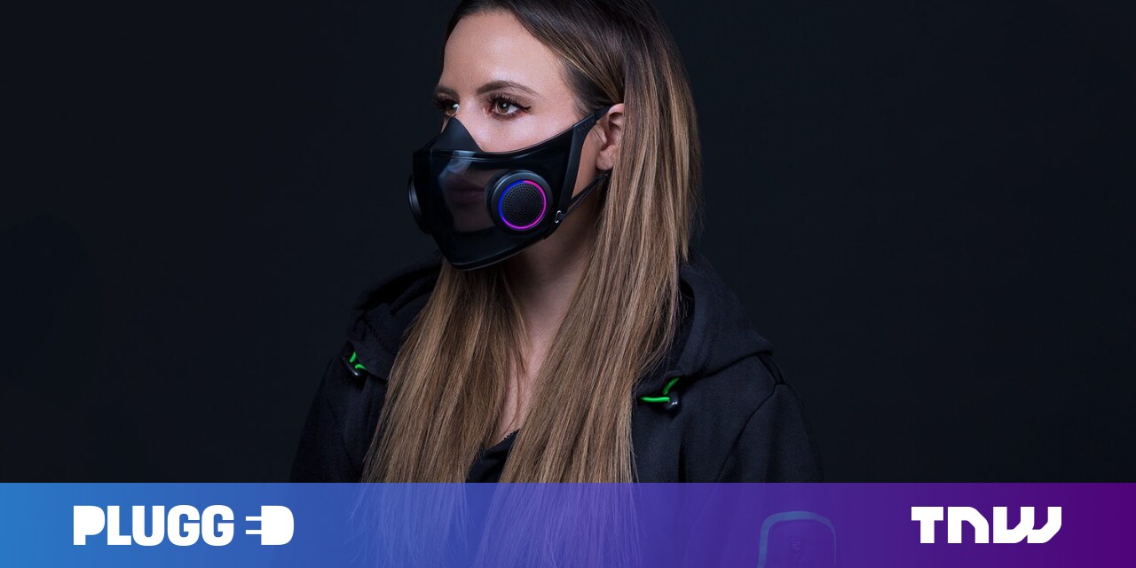 photo of Razer shows off a super extra mask at CES — I want it on my face image