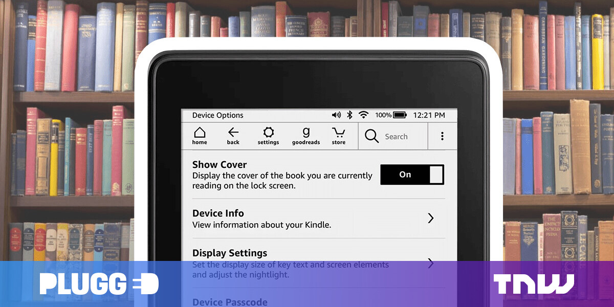 photo of Hell yeah, the Kindle lock screen can now display book covers image