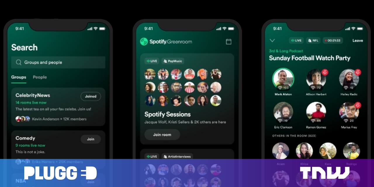 photo of Just when you thought Clubhouse clones were over, Spotify launches Greenroom image