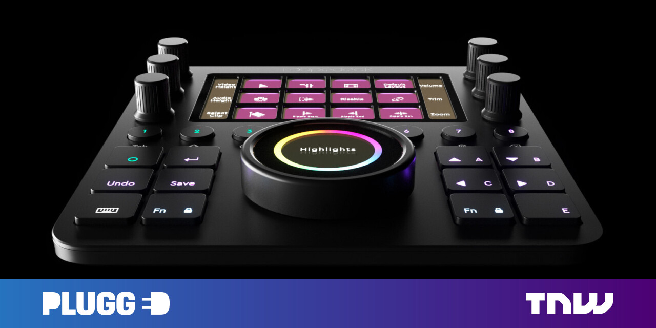 The Loupedeck CT is a hardware console for all your creative software