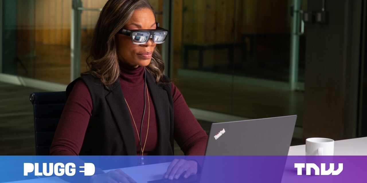 Lenovo’s sleek new AR glasses project 5 virtual monitors at once