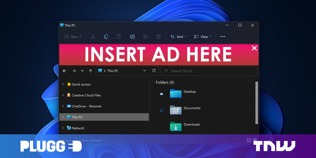 Caro Microsoft, colocar anúncios no Home windows 11 Report Explorer é estúpido Caro Microsoft, colocar anúncios no Home windows 11 Report Explorer é estúpido