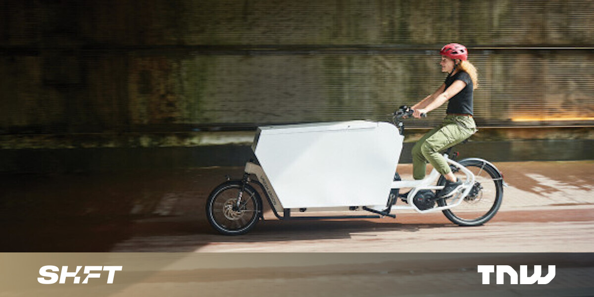 photo of Cargo bikes vs delivery vans: Urban Arrow on the future of logistics image