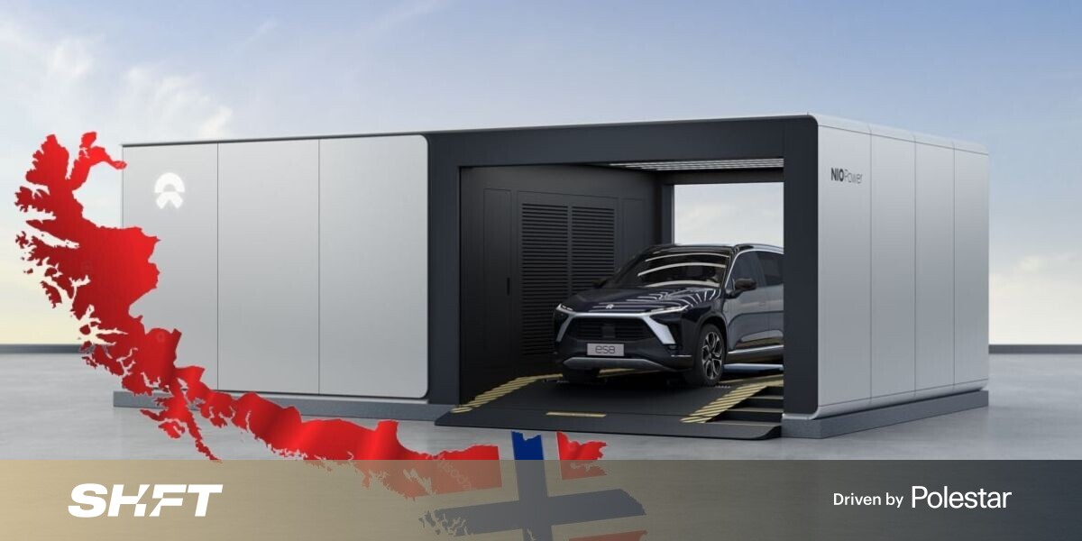 photo of Nio is bringing battery swap stations to Europe, but there’s no round of applause image