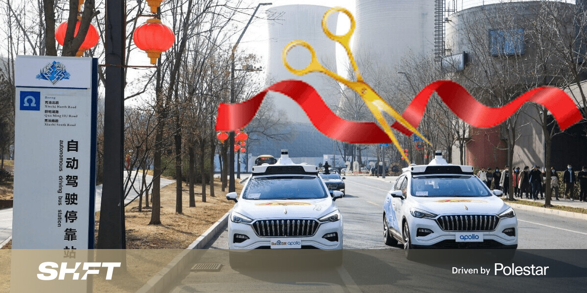 photo of Self-driving robotaxis are now an actual ‘thing’ in China image