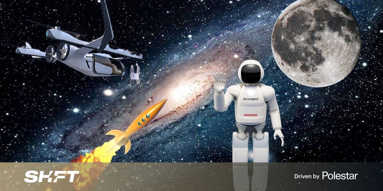 photo of Forget about cars: Honda wants flying vehicles, avatar robots, and rockets image