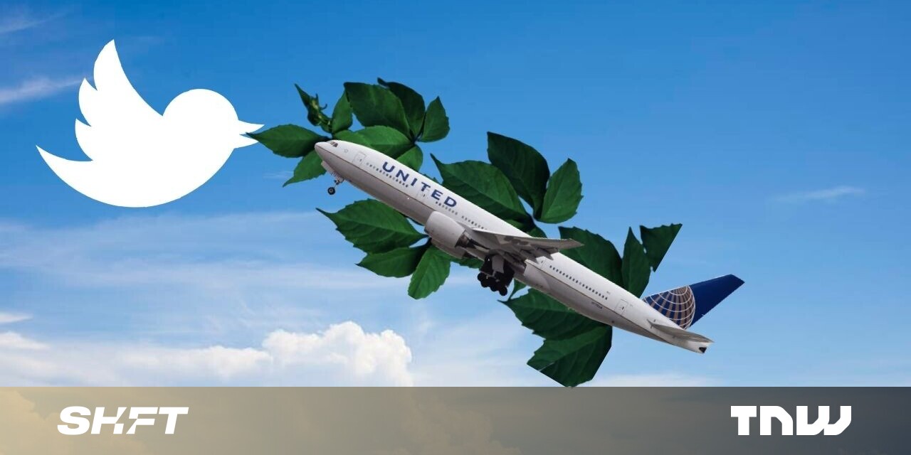 photo of United dragged by Twitter over greenwashing with its ‘100% sustainable fuel’ flight image