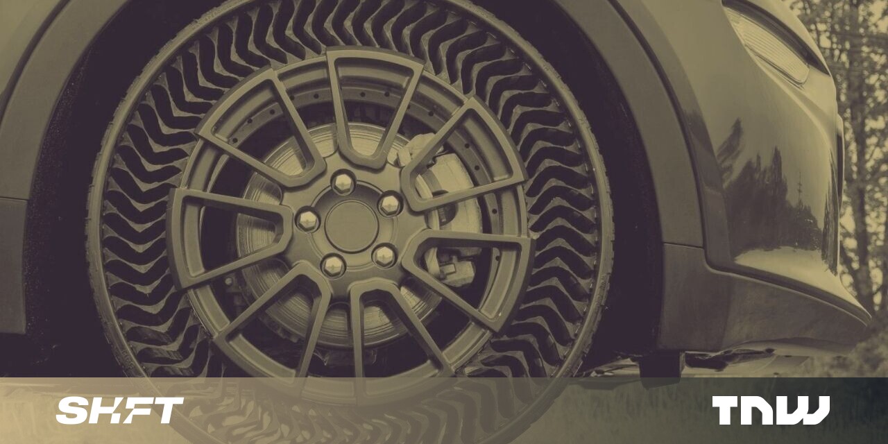 Here’s why your car isn’t rolling on airless tires... yet