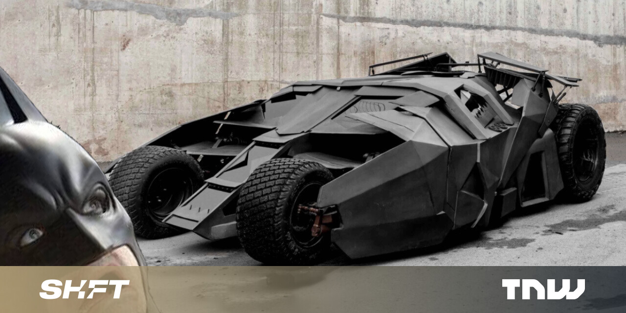#Yes, you can actually buy this badass electric Batmobile