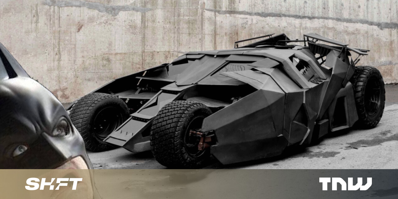 #Yes, you can actually buy this badass electric Batmobile #Yes, you can actually buy this badass electric Batmobile