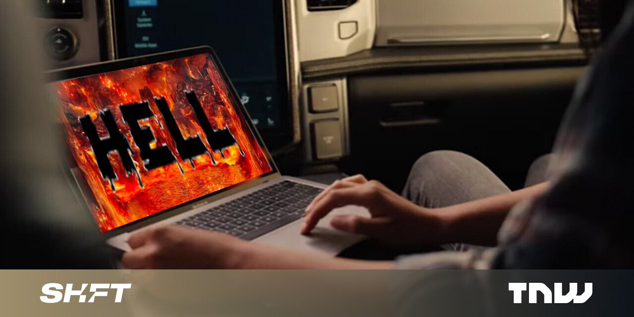 Horrivelmente, a Ford quer transformar seu EV em um escritório Horrivelmente, a Ford quer transformar seu EV em um escritório