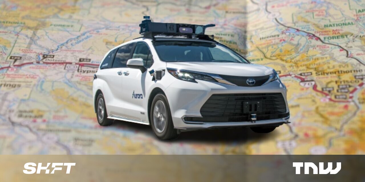 Toyota e Aurora começam a testar sua frota de robotaxi no Texas Toyota e Aurora começam a testar sua frota de robotaxi no Texas