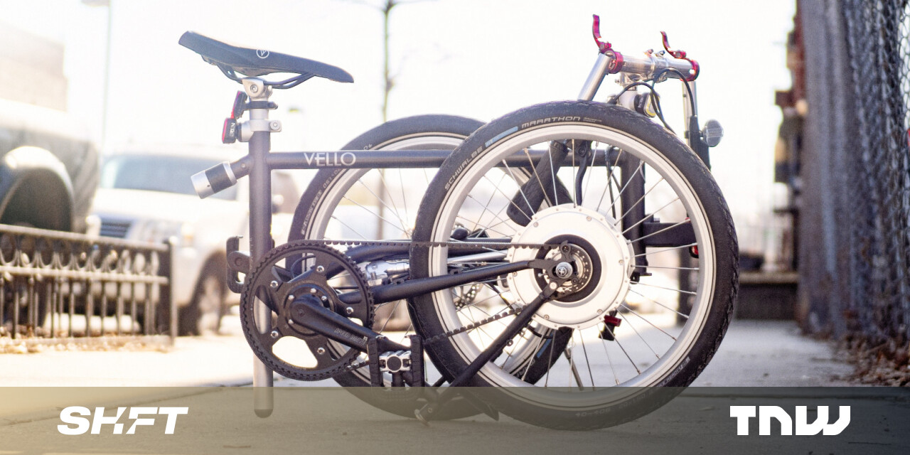 A ebike dobrável com alcance ‘ilimitado’ A ebike dobrável com alcance ‘ilimitado’