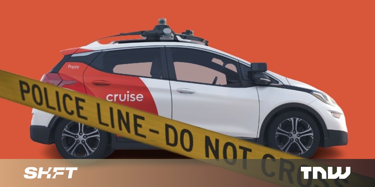 O confronto deste robotaxi com a polícia é engraçado e perturbador O confronto deste robotaxi com a polícia é engraçado e perturbador