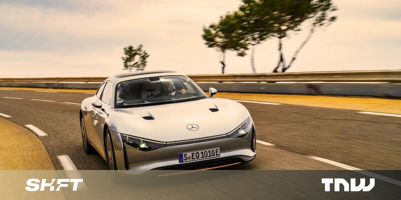 O Mercedes Imaginative and prescient EQXX aproxima-nos dos EVs com autonomia de 1000 km