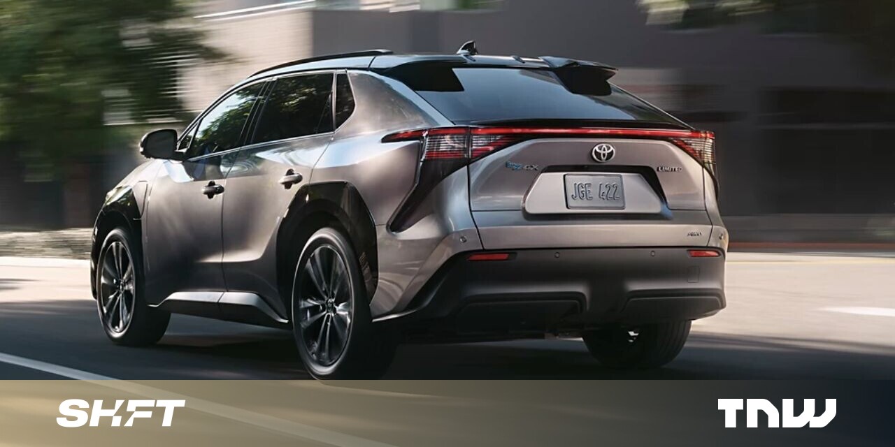 #The wheels have come off Toyota’s EV strategy — literally