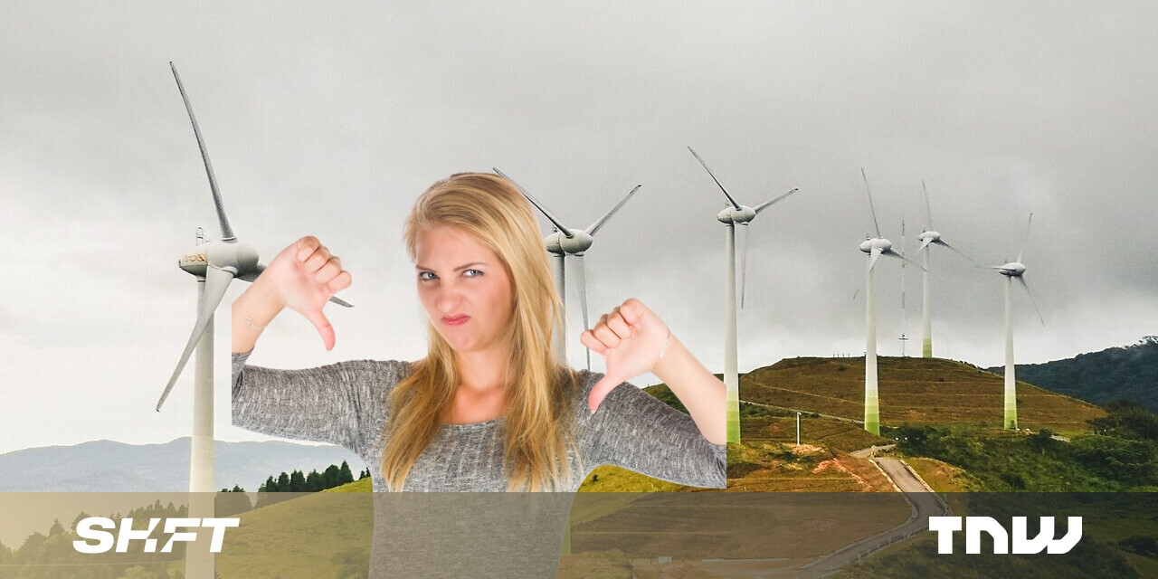 #Why wind turbines are not as green as you think