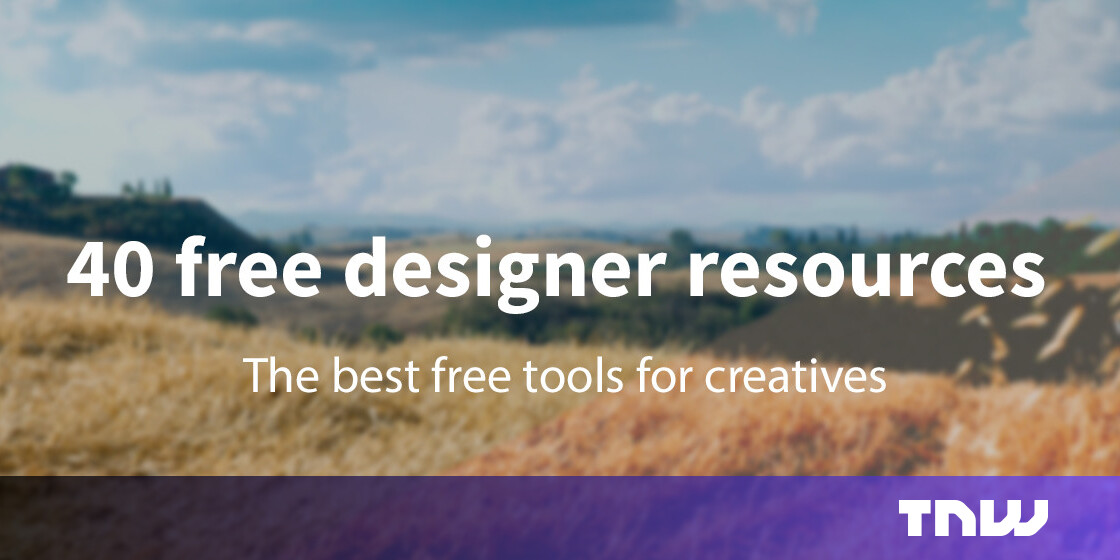 40 Free Resources Every Designer Should Know