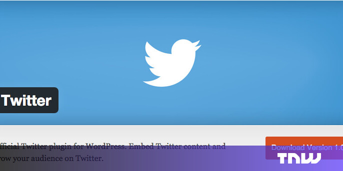 Twitter Now Has An Official Wordpress Plugin
