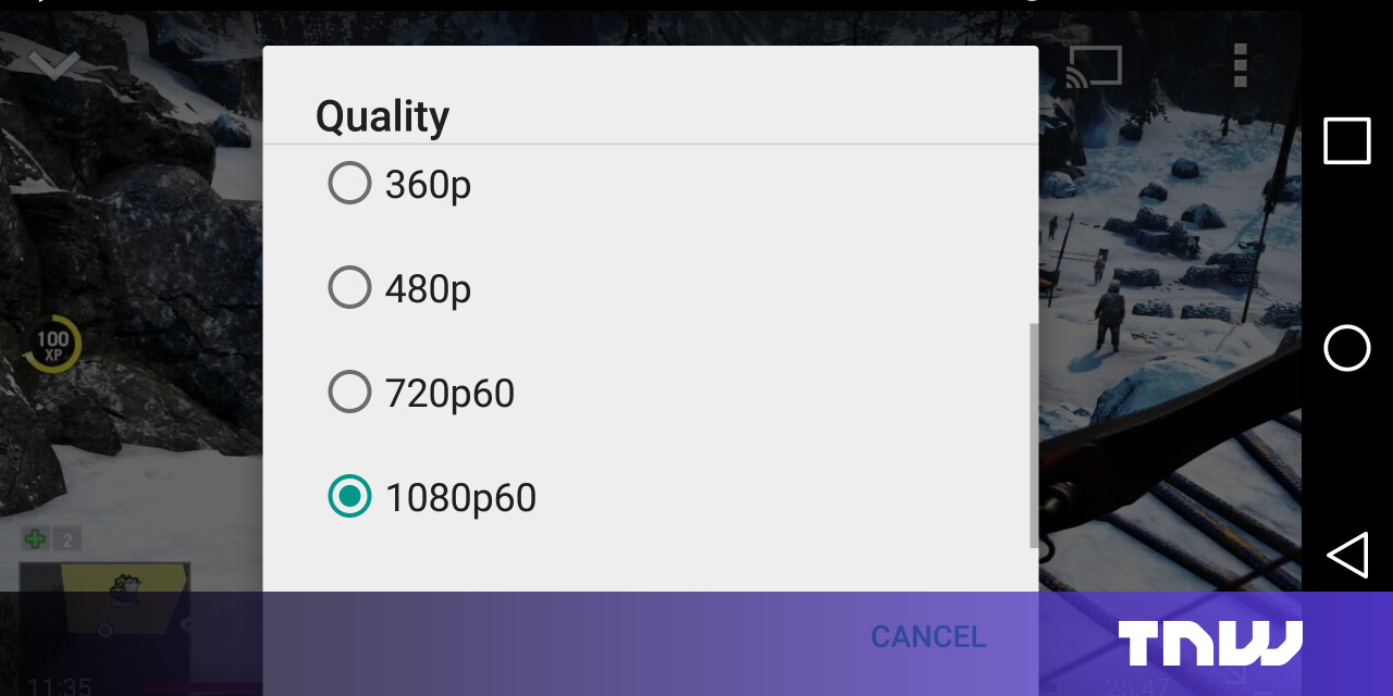YouTube now streams 60fps video on Android and iOS