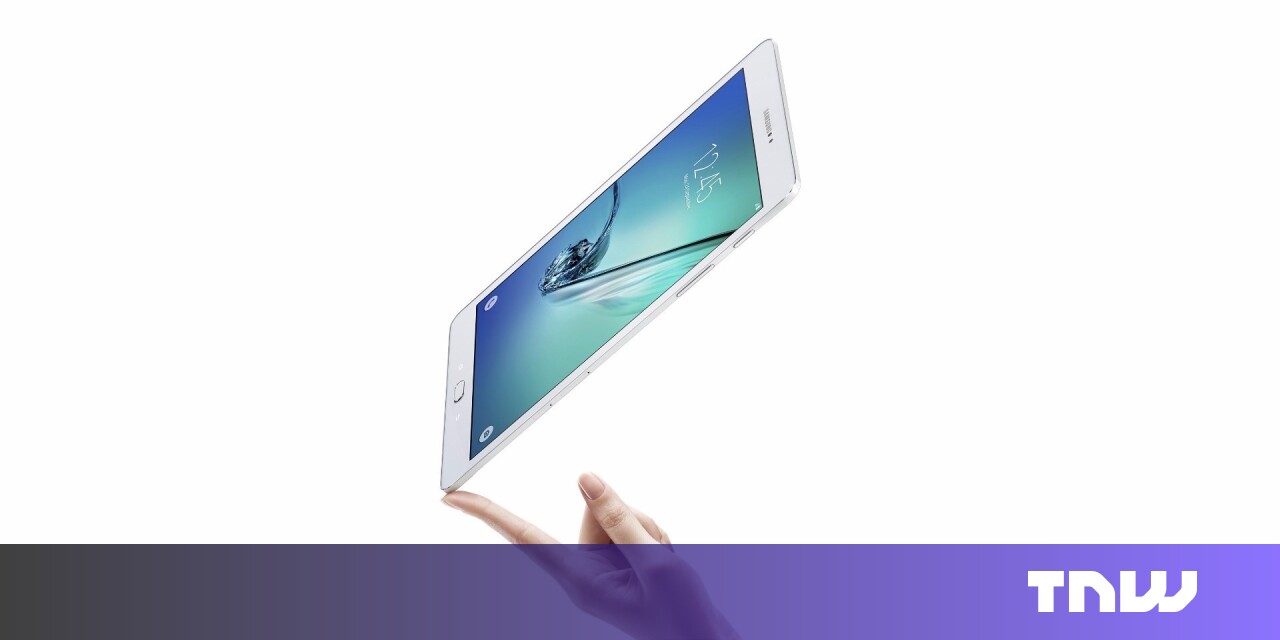 Samsung's new tablets are thinner than the iPad Air 2