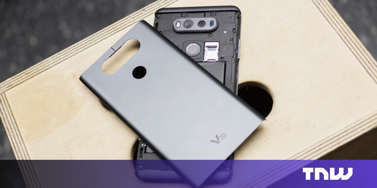 LG's V20 is a multimedia beast with a removable battery