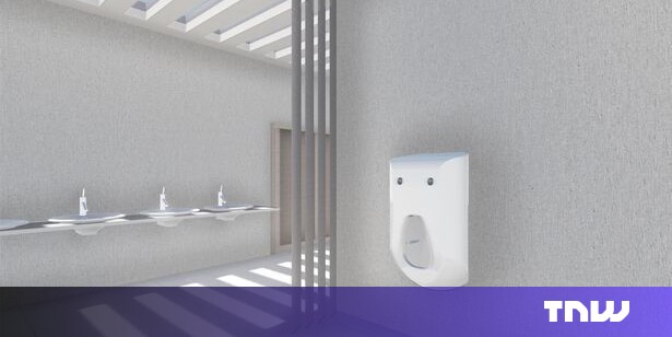 This smart urinal will clean your dick entirely hands-free