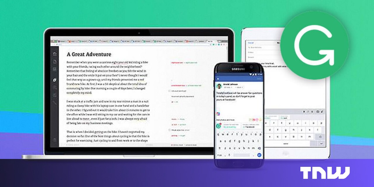 Grammarly polishes your writing across all your apps and emails
