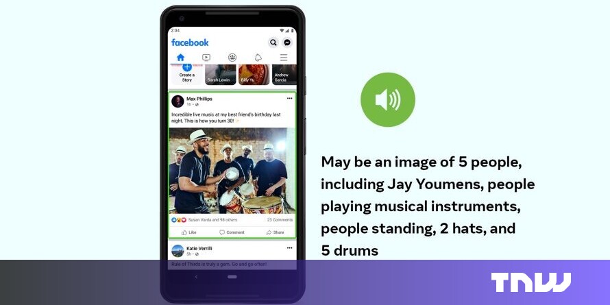 Facebook’s AI for describing photos in your feed is way smarter now