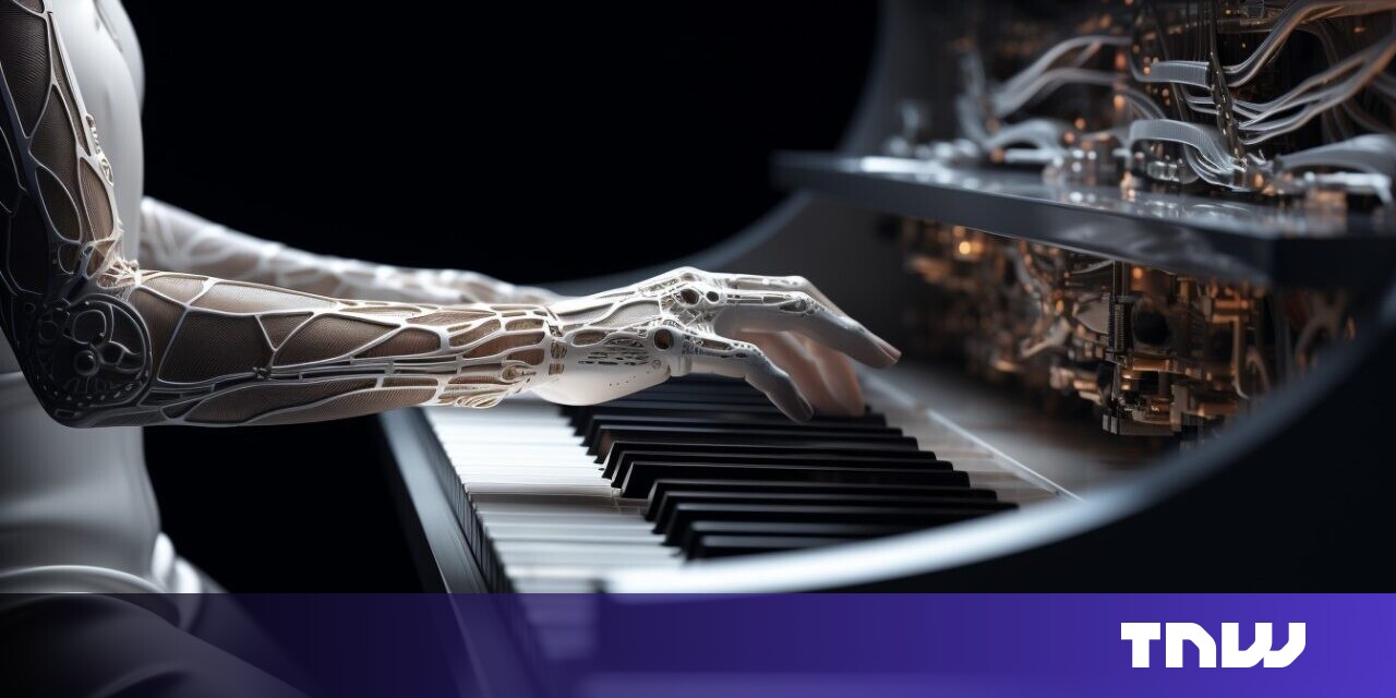 photo of Composition co-written by AI performed by choir and published as sheet music image