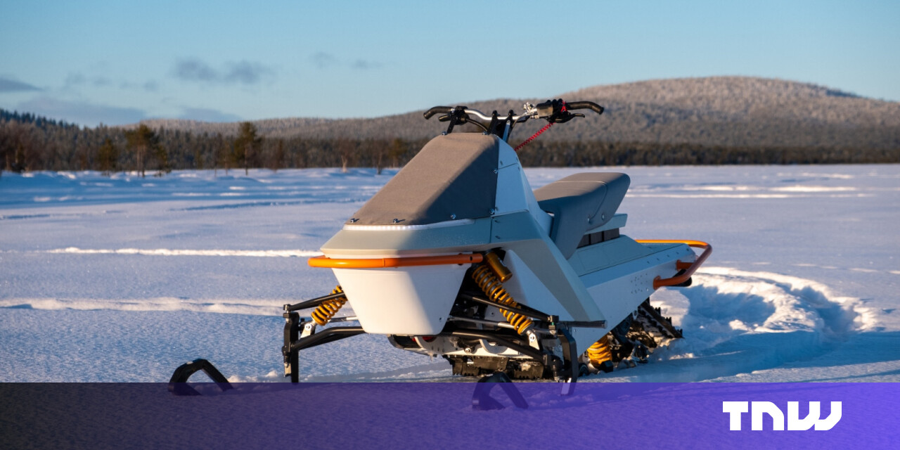 We tested the world’s cleanest snowmobile — and it goes like a rocket