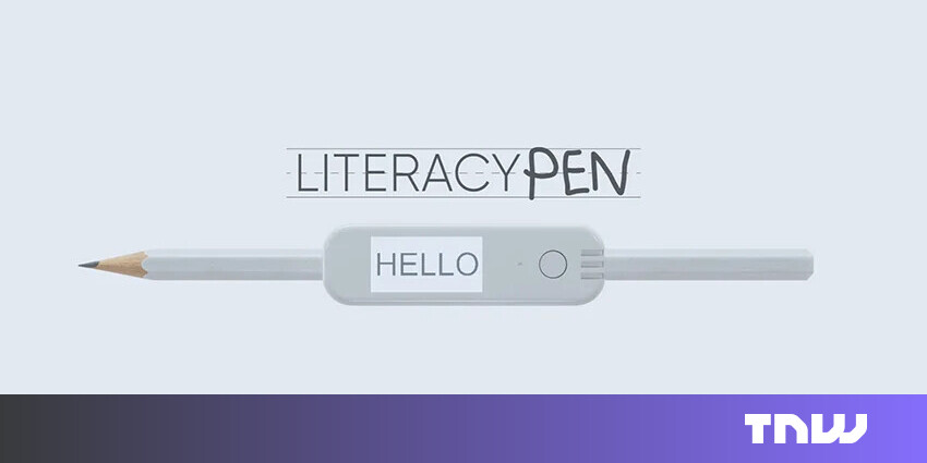 #This ‘literacy pen’ instantly teaches you to read and write