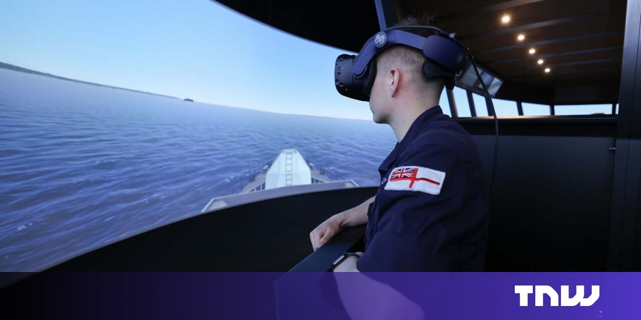#British Navy taps VR to train sailors in warship navigation