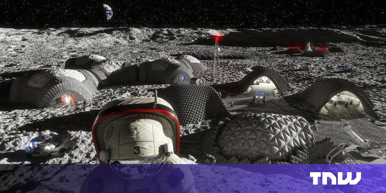 photo of Solar panels made from moon dust could power future lunar colonies image