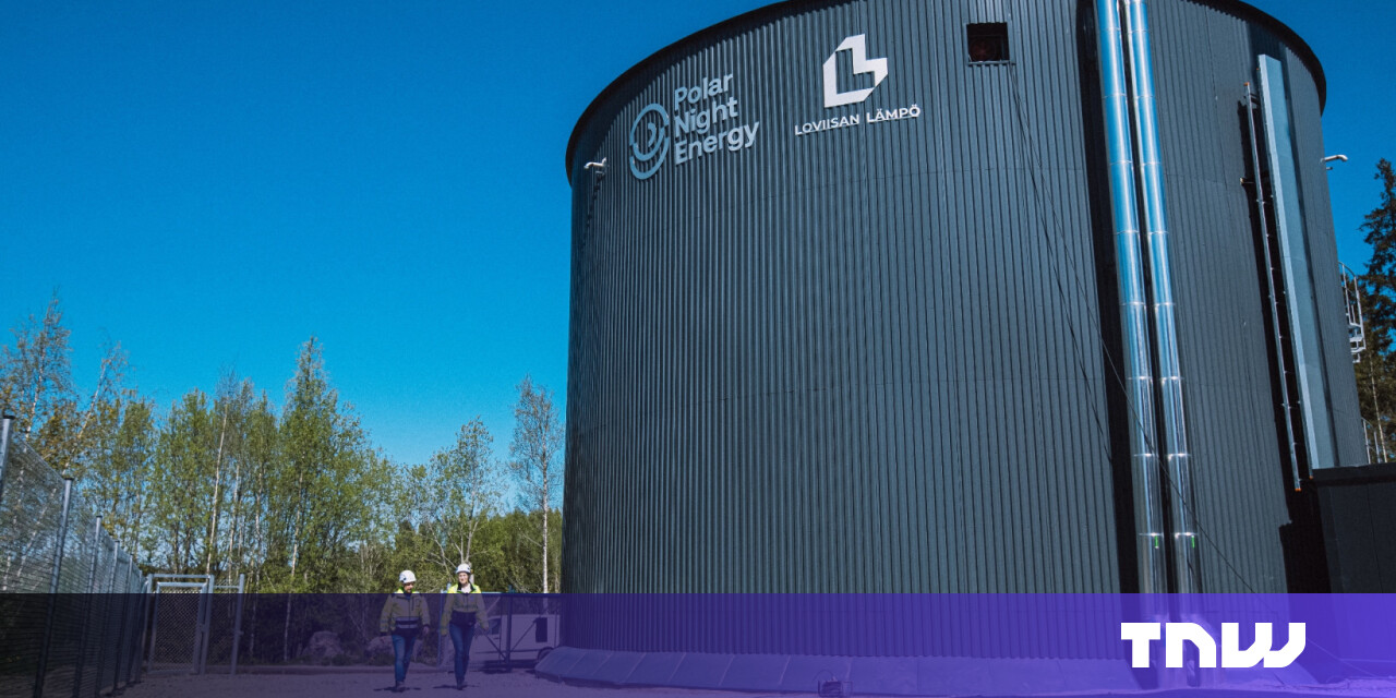World's biggest sand battery to heat Finnish town without fossil fuels