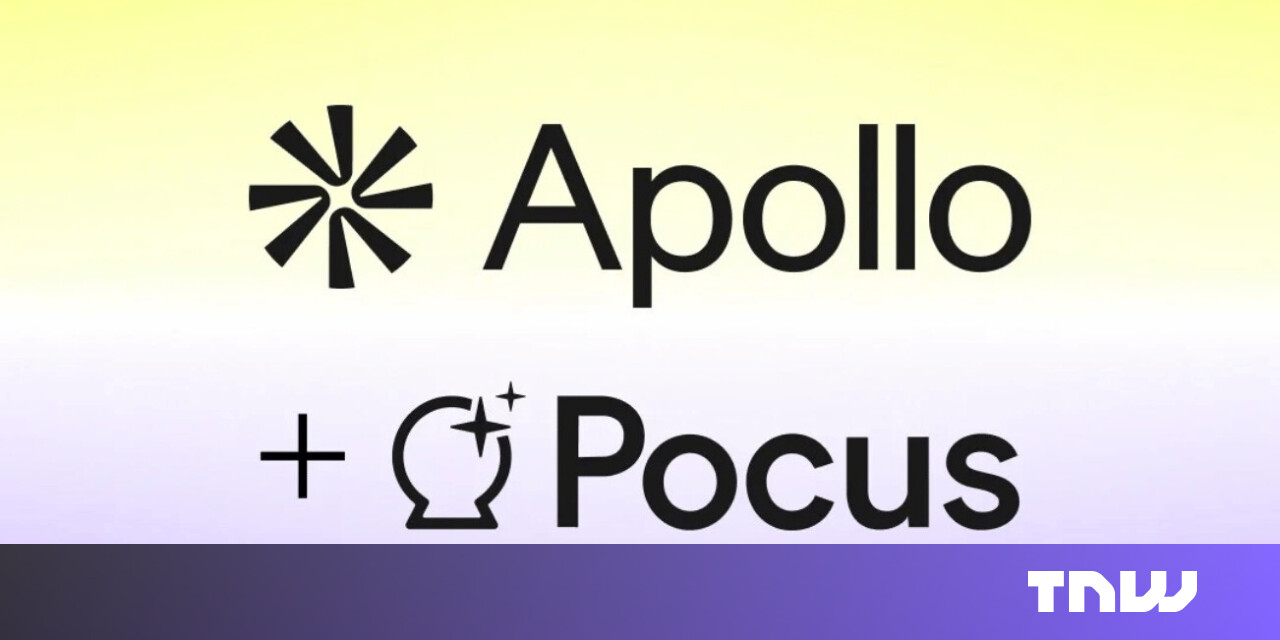 Apollo acquires Pocus as it approaches $200M ARR