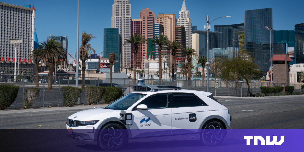 Uber relaunches Motional robotaxis in Las Vegas