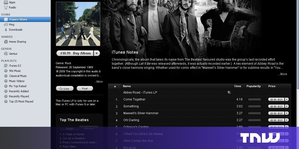 Apple announces the complete Beatles catalog is now available in iTunes