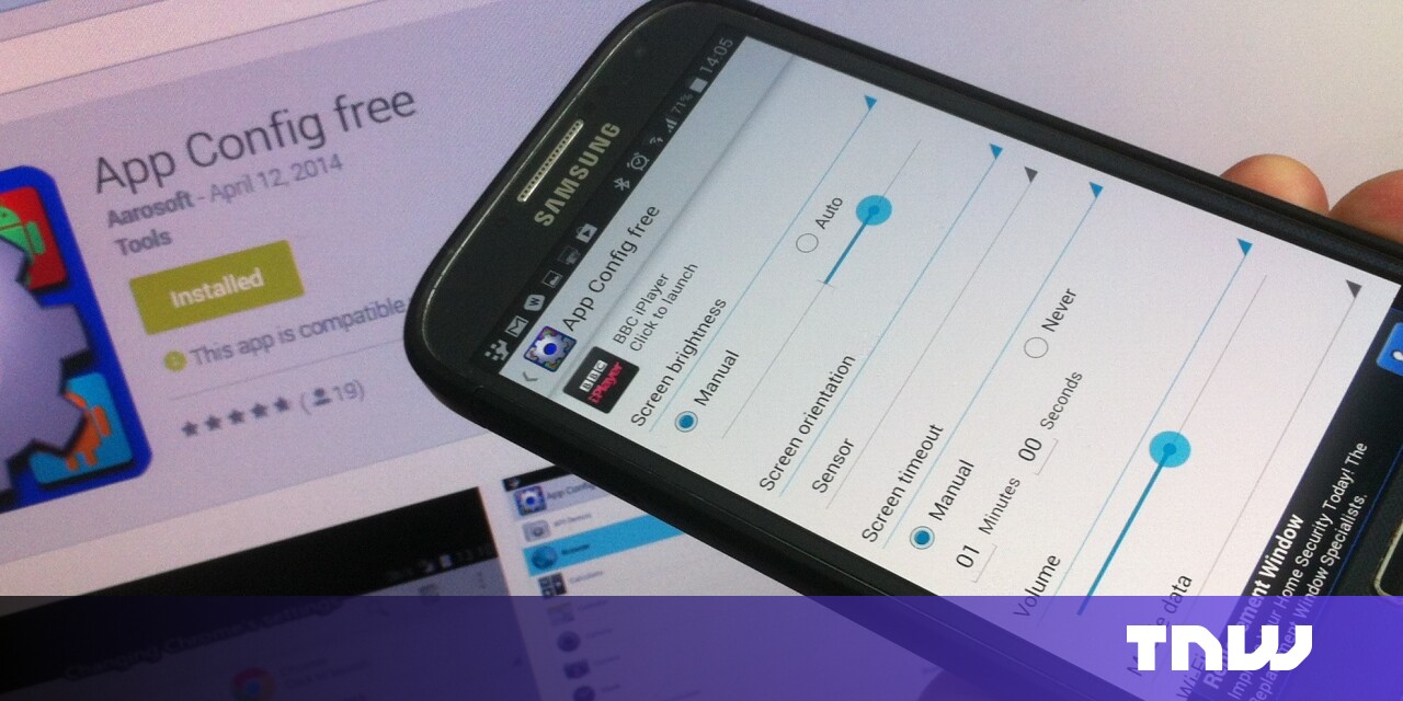 App Config: Configure Settings for Individual Android Apps