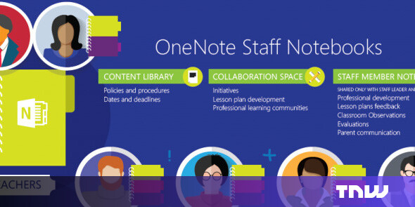 Microsoft launches OneNote Staff Notebook for Education