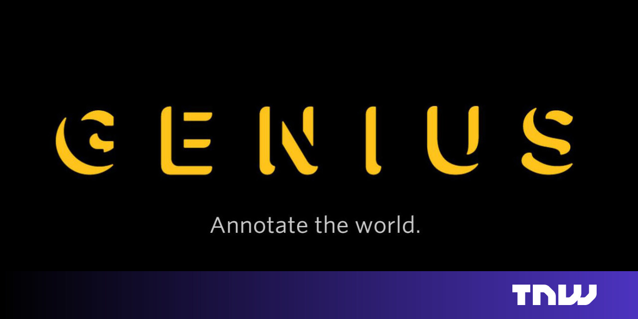 Genius’ new API can help developers annotate anything on the Web